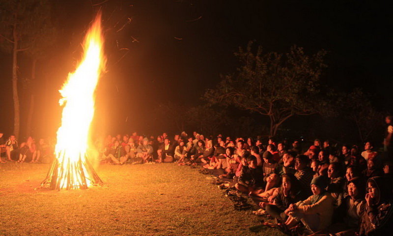 outbound bogor dan outbound puncak-bonfire