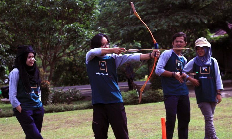 outbound bogor dan outbound puncak-memanah