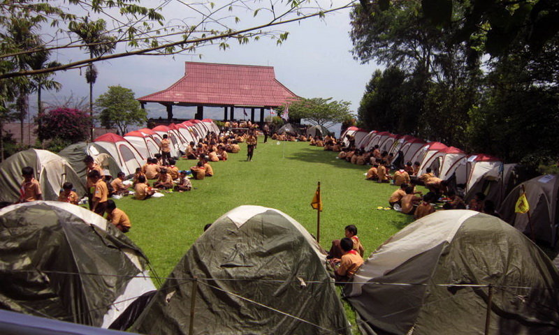 Outbound Bogor dan outbound puncak, tenda pramuka