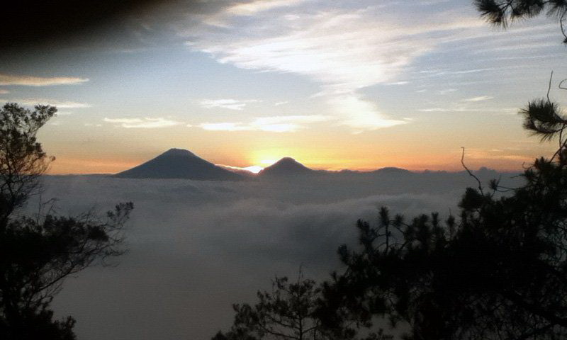 Adventure Indonesia Gunung Gede National par, puncak Gede