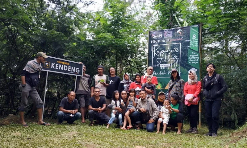 tempat camping keluarga