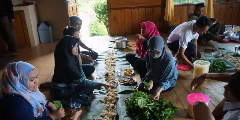 ngaliwet di Highland wisata desa wisata Bogor