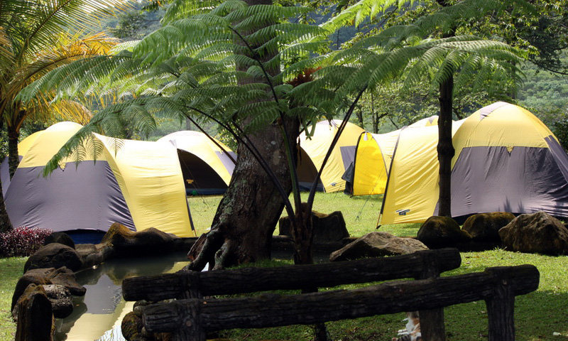 outbound camping puncak highland