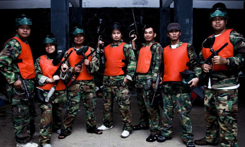 outbound paintball team