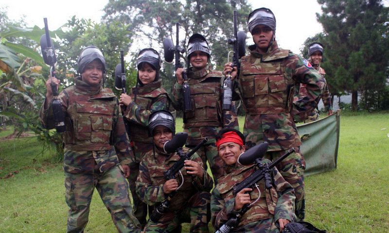 outbound team paintball